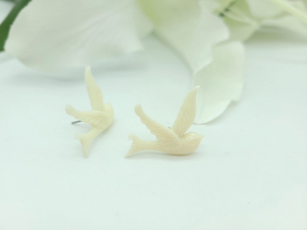 Schwalben Motiv Ohrstecker